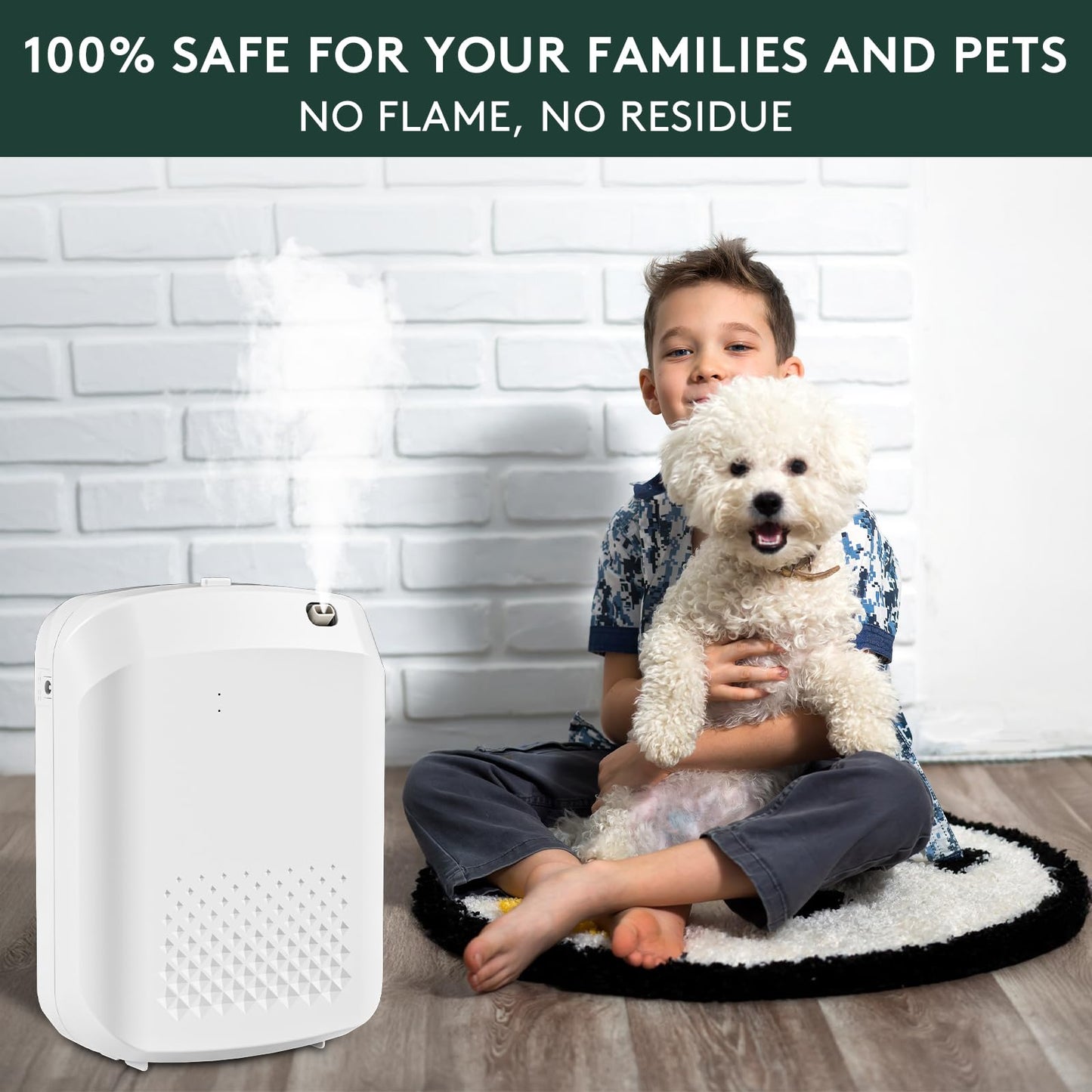 Barthelemy Smart Scent Diffuser – 1500 Sq Ft Coverage, App Control