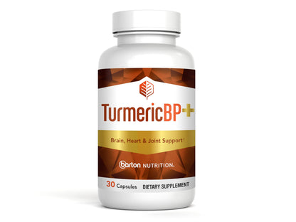 Barton Nutrition Turmeric BP+ – Turmeric Root Extract & Black Pepper – Doctor Formulated Joint Support
