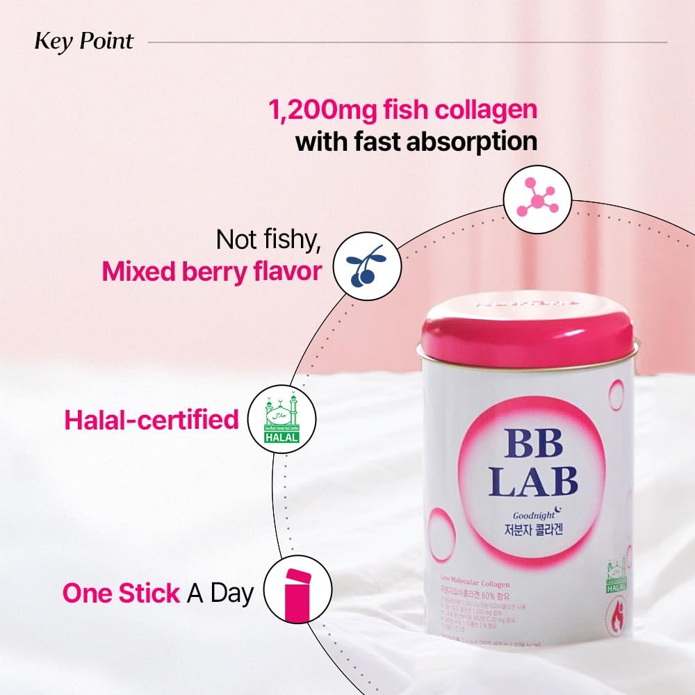 BB LAB Gift Set – Low Molecular Korean Collagen Powder Sticks | Fast Absorption