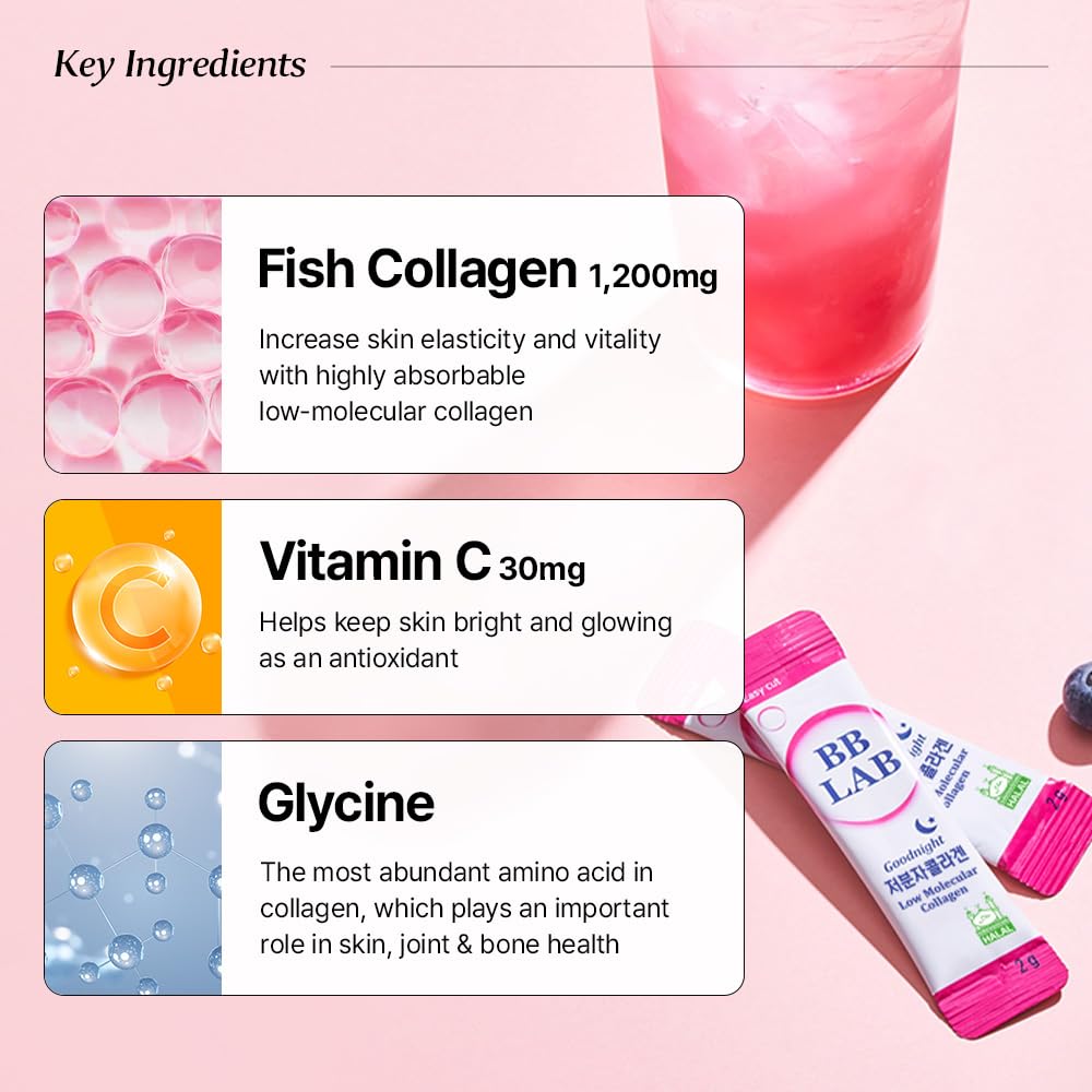 BB LAB Gift Set – Low Molecular Korean Collagen Powder Sticks | Fast Absorption