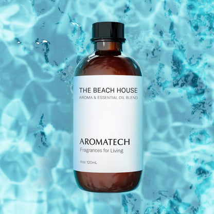 AromaTech The Beach House – Luxury Hotel Inspired Essential Oil Blend (16 oz / 500 mL)