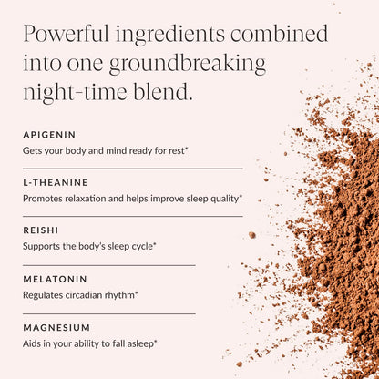Beam Dream Sleep Powder – L-Theanine, Apigenin, Reishi & Magnesium | Third-Party Tested Sleep Support