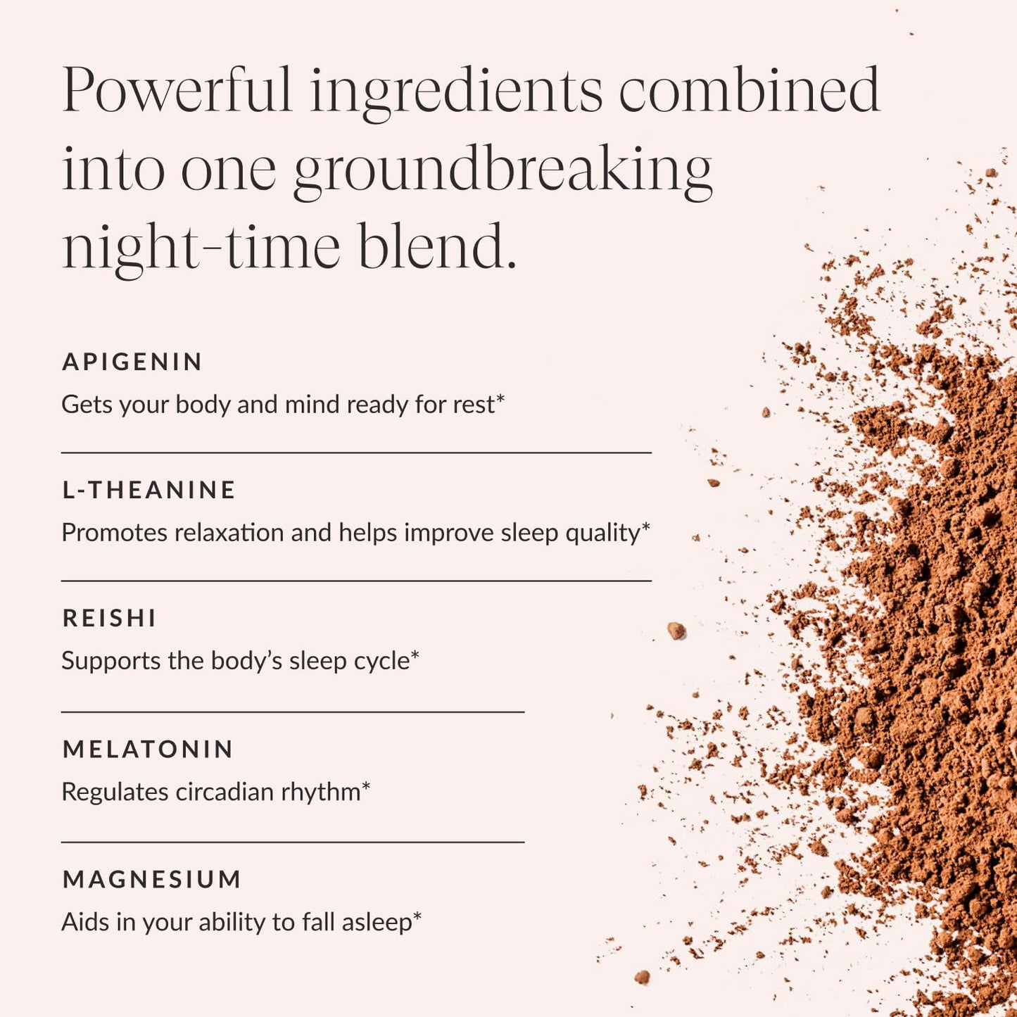 Beam Dream Sleep Powder – L-Theanine, Apigenin & Magnesium for Calm Sleep