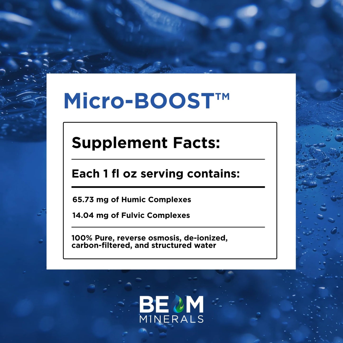 BEAM MINERALS Micro-Boost – Complete Mineral Supplement (32 fl oz)