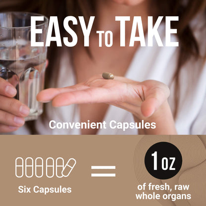 Optimal Carnivore Beef Organ Supplement | 9-Organ Complex from Grass-Fed NZ Cattle