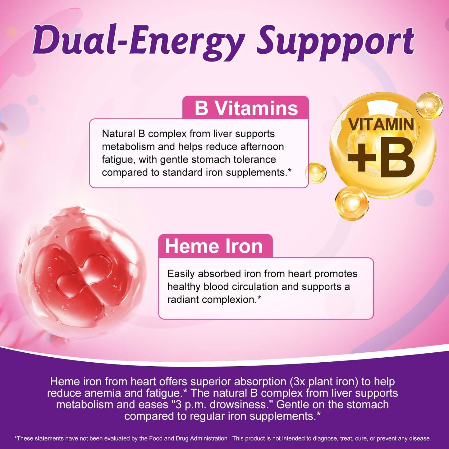 Beef Organ Supplement for Women – Grass-Fed Liver, Uterus & Ovaries | Hormone Balance, Energy, Immunity | 60 Capsules
