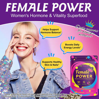 Beef Organ Supplement for Women – 60 Capsules, Grass-Fed & Non-GMO