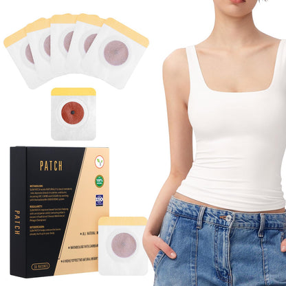 Belly Patch - Portable Anti-Leakage No-Wash Kit, 30PCS | Natural Belly Button Patch for Women & Men
