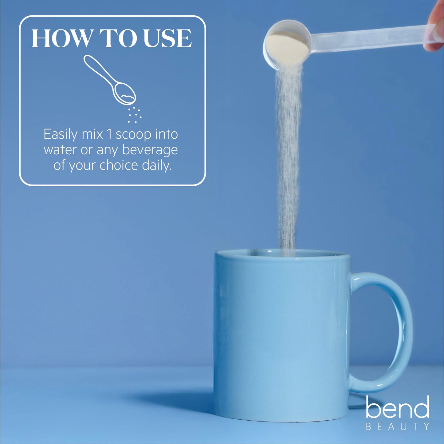 Bend Beauty Marine Collagen + Co-Factors – Unflavored Collagen Powder for Skin, Hair & Nails