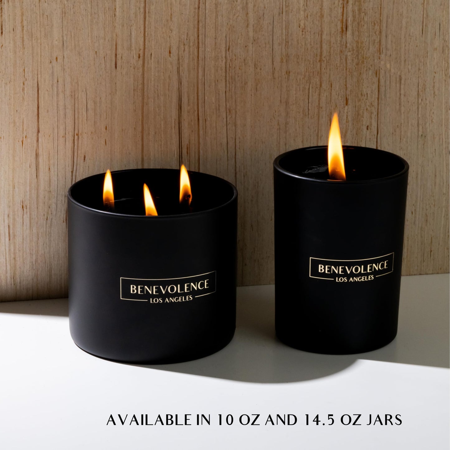 Benevolence LA 3-Wick Candle – Black Berries (Baies) – Large Christmas Scented Soy Candle | 14.5 oz, 45 Hour Burn