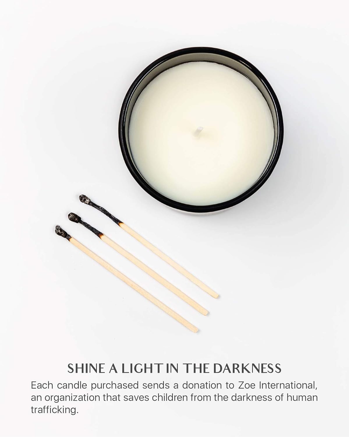 Benevolence LA Bergamot & Jasmine Christmas Scented Candles - 8oz Soy Candle (45 Hour Burn) | Black Home Fragrance