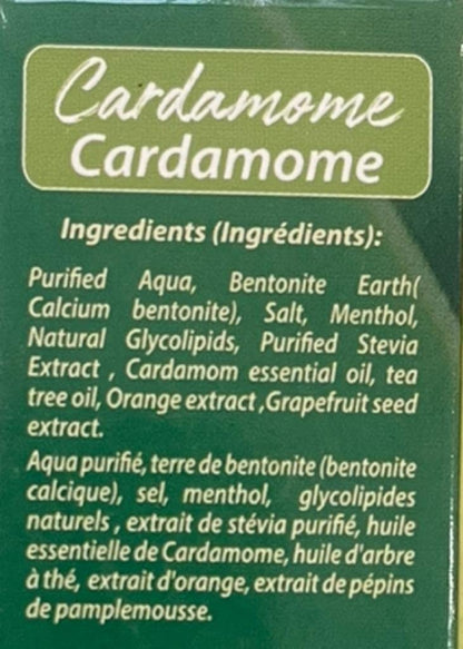 Bentodent Natural Toothpaste Cardamom 2-Pack for the Whole Family – SLS & Fluoride Free