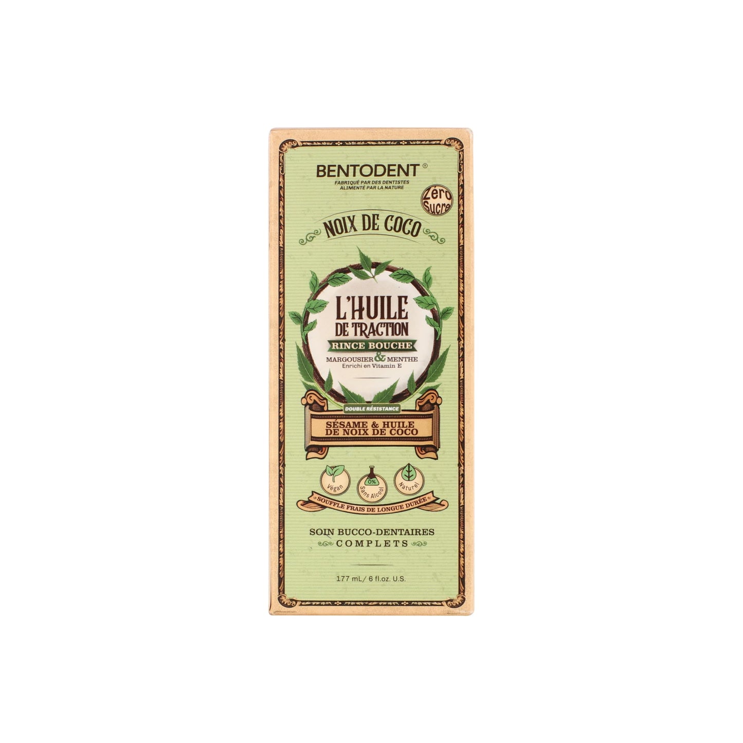 Bentodent Fluoride Free Mineral Toothpaste with Bentonite & Oil Pulling