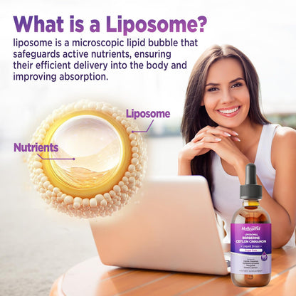 Liposomal Liquid Berberine Drops Sugar Free – Immune & Digestive Support (Lemon, 2 fl oz)