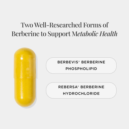 JSHealth Berberine+ Formula – Berberine Supplement for Metabolic Health | Vegan, Gluten-Free, Non-GMO (60 Tablets)