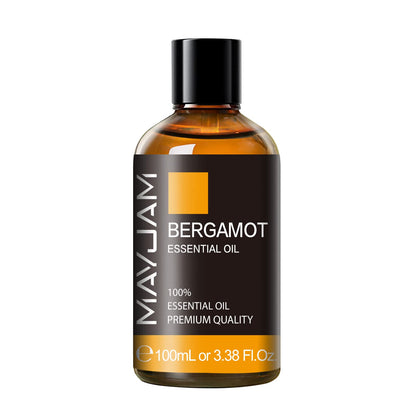 Bergamot Essential Oil | MAYJAM Premium Pure, 3.38 fl oz for Diffusers, Soap & Candles