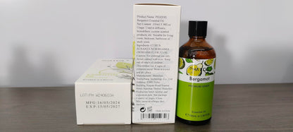PHATOIL Bergamot Essential Oil 100ml – Aromatherapy, Diffusers, DIY Candles & Soaps