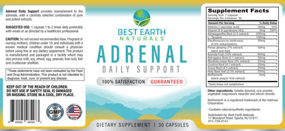 Best Earth Naturals Adrenal Support for Adults – Cortisol & Energy (30 Day Pack 2)