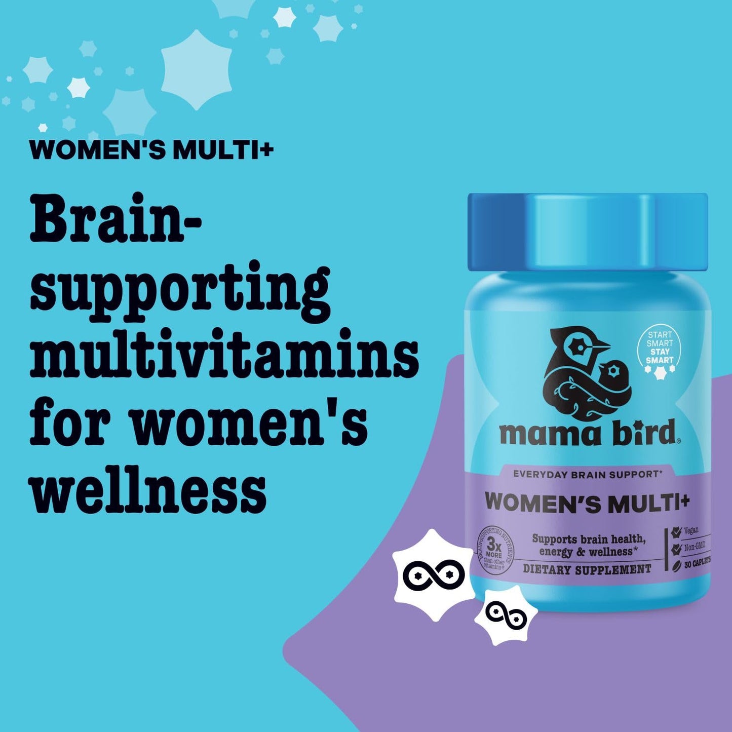 Best Nest Wellness Women's Multi Plus – Brain & Body Support, Gentle Iron