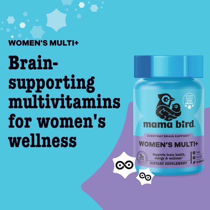 Best Nest Wellness Women's Multi Plus – Brain & Body Support, Gentle Iron