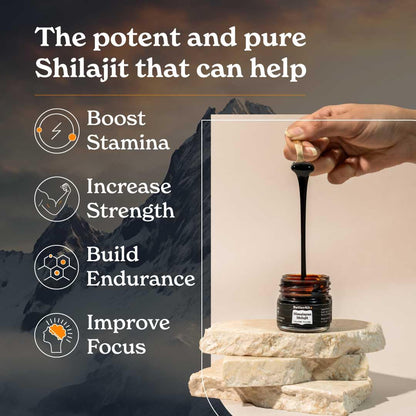 Better Alt Pure Himalayan Shilajit Resin - High Potency Gold Grade, 375 Servings, Energy and Immune Support (Lab Test Report)