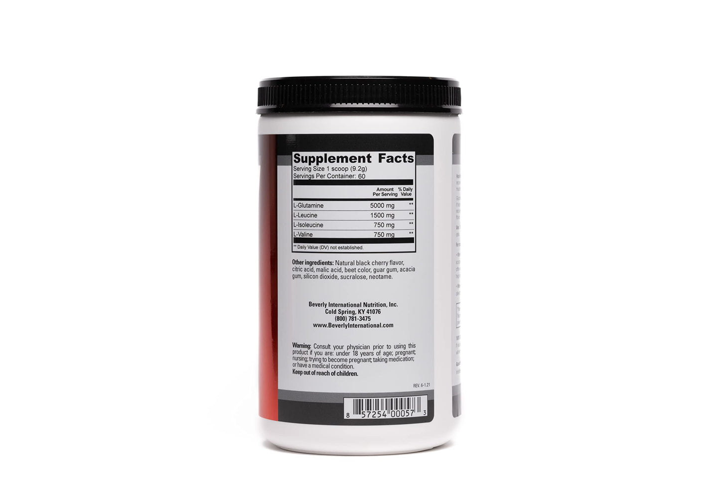 Beverly International Glutamine Select – 60 Servings | L-Glutamine & BCAAs