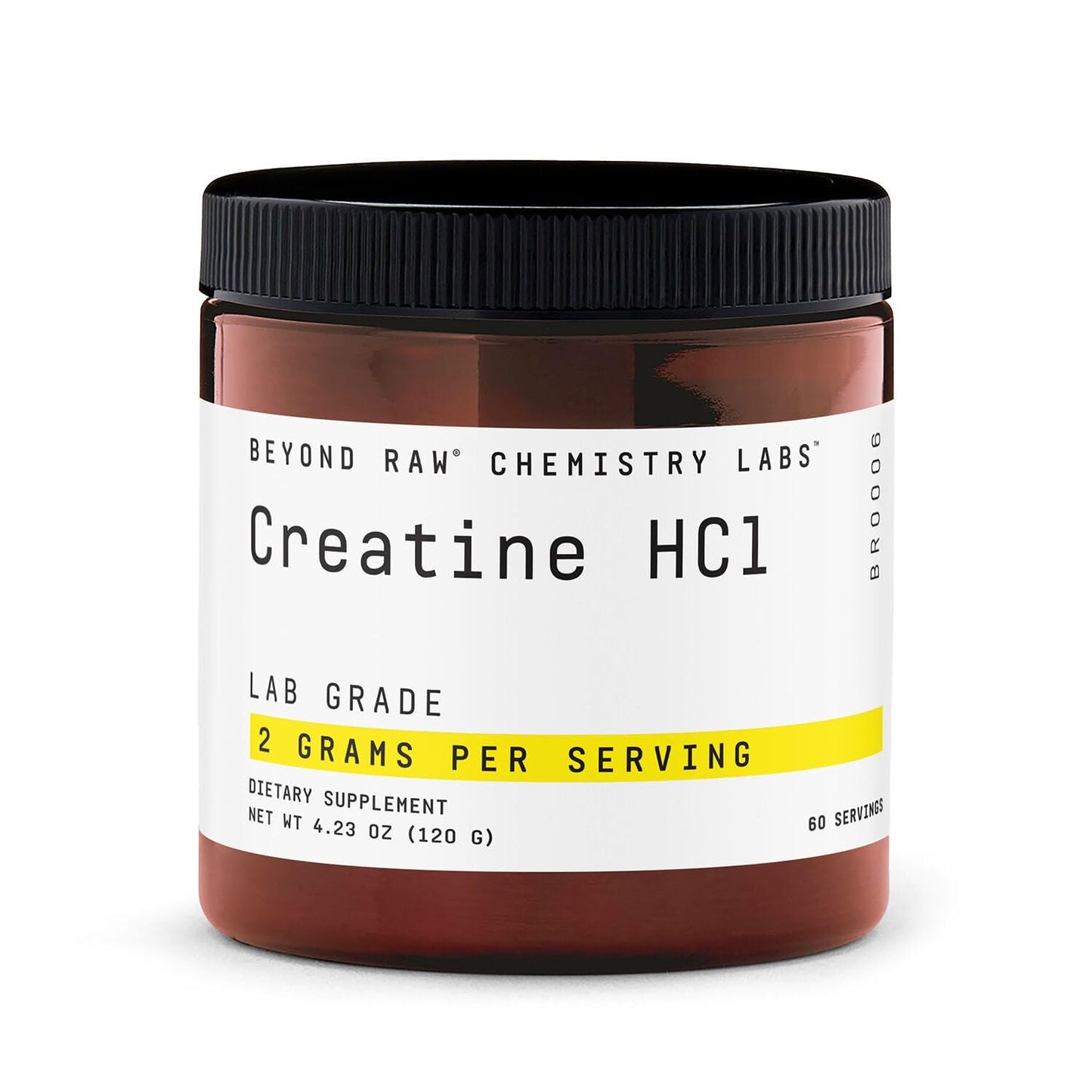 BEYOND RAW Creatine HCl Powder – Lab-Grade Creatine for Muscle, Energy, and Focus | 60 Servings