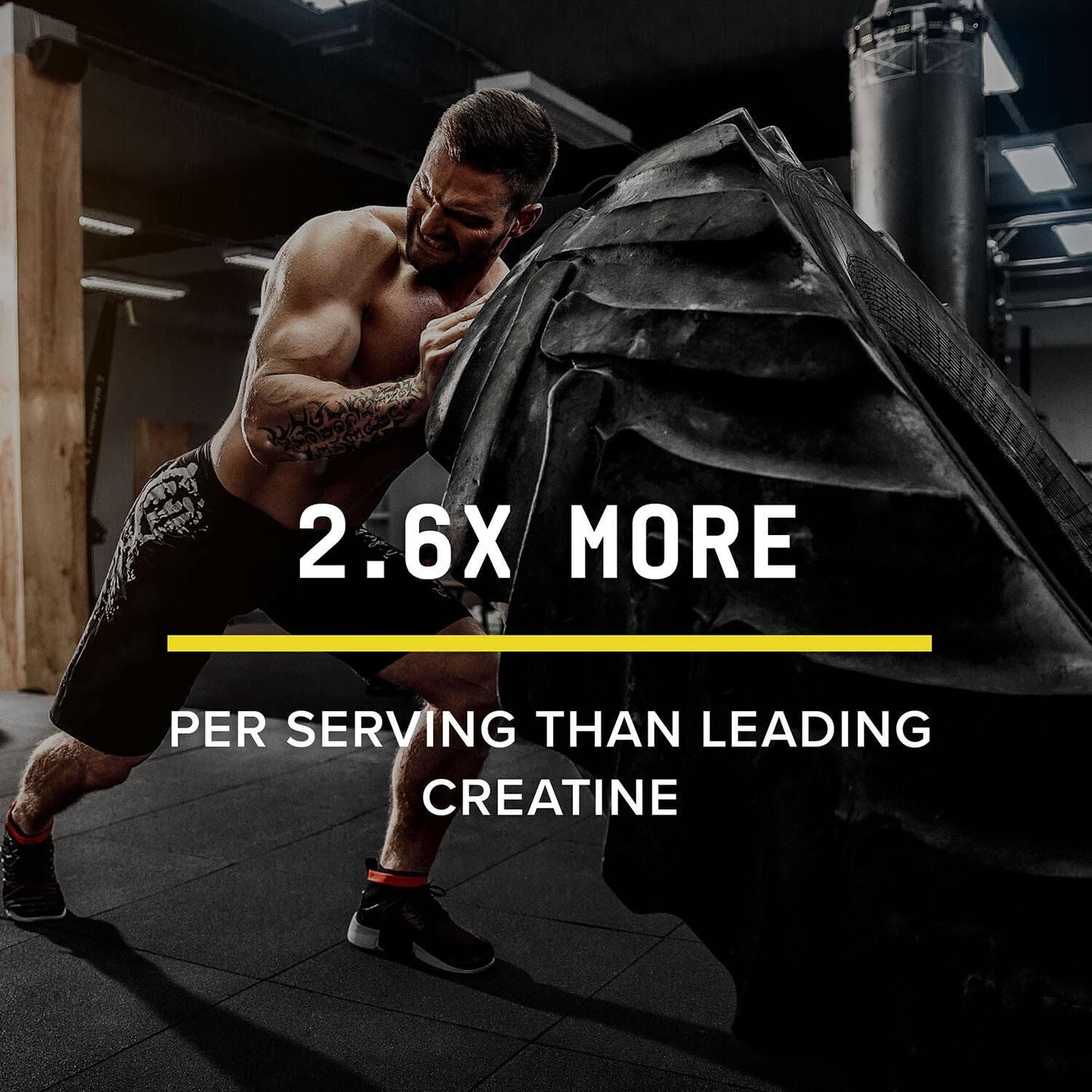 BEYOND RAW Creatine HCl Powder – Lab-Grade Creatine for Muscle, Energy, and Focus | 60 Servings
