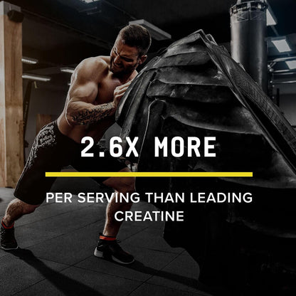 BEYOND RAW Creatine HCl Powder – Lab-Grade Creatine for Muscle, Energy, and Focus | 60 Servings