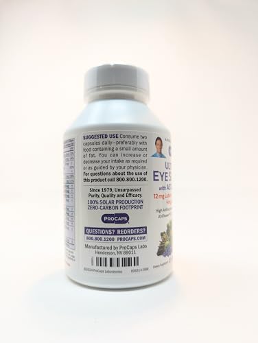 ANDREW LESSMAN Ultimate Eye Support with Astaxanthin – 360 Softgels | 12 mg Lutein, 6 mg Zeaxanthin, 4 mg Astaxanthin