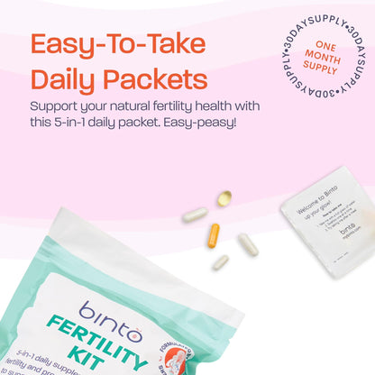 Binto Fertility Kit for Women – Egg Health & Reproductive Wellness