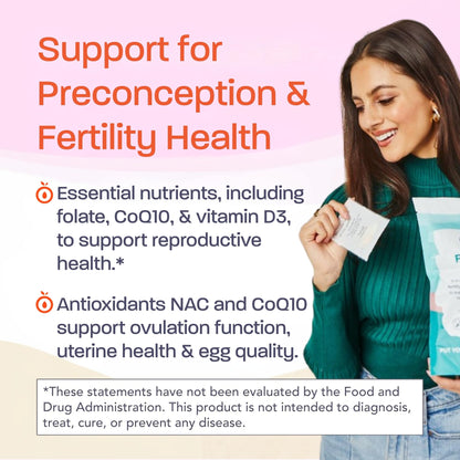Binto Fertility Kit for Women – Egg Health & Reproductive Wellness