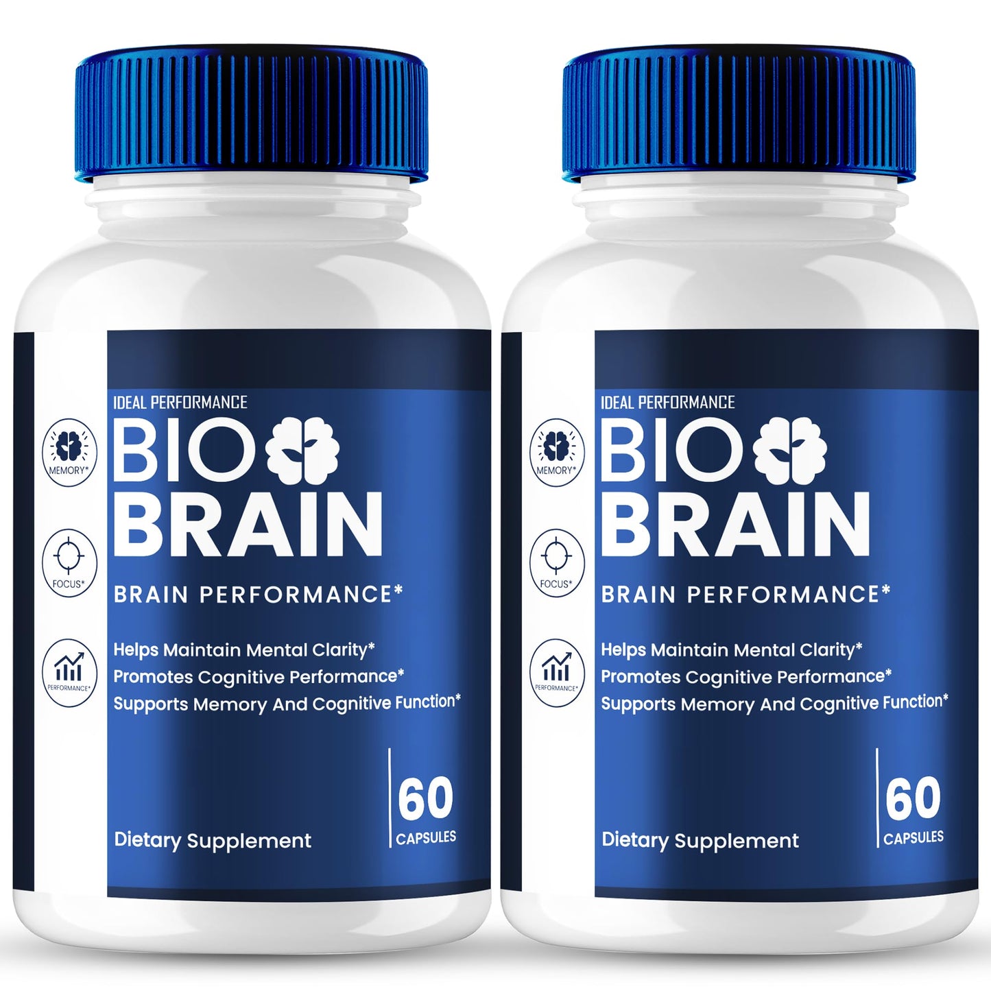 Bio Brain Capsules - Official Brain Health & Memory Support (Maximum Strength, 2-Pack)