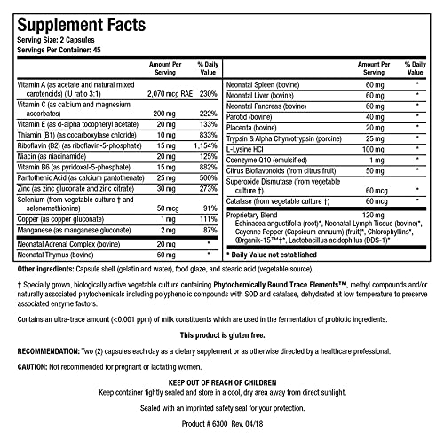 Biotics Research Bio-Immunozyme Forte — Immune Support Multivitamin