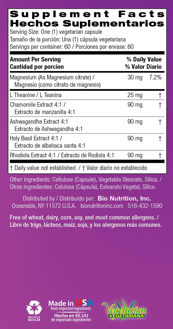 Bio Nutrition Emotional Wellbeing – Stress Support & Mood Health