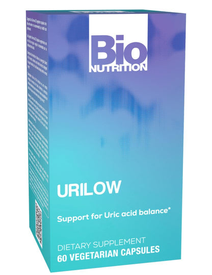 Bio Nutrition Urilow 60 Vegetarian Capsules | Urinary Health & Uric Acid Balance