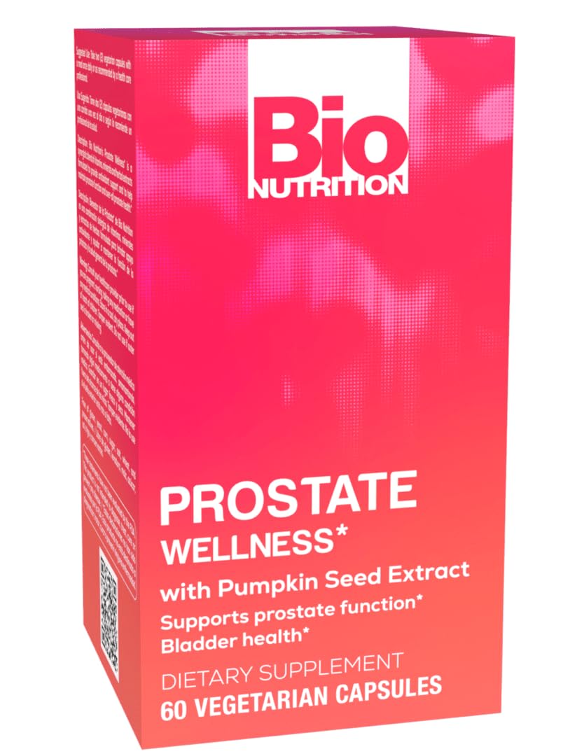 Bio Prostate 60 | Prostate Wellness Vegi-Caps, 60 Count