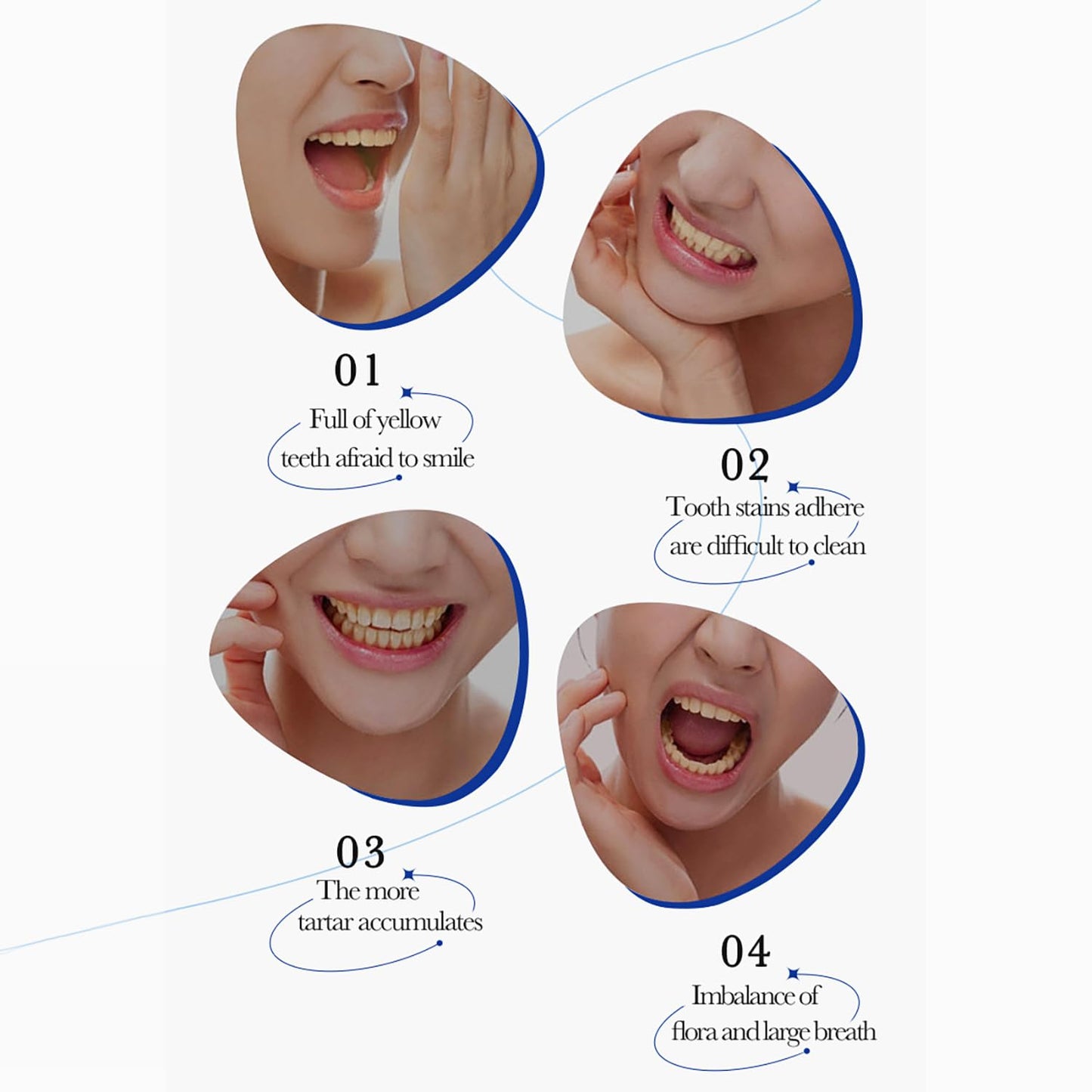 BIOAQUA 1.5X Instant Whitening Toothpaste – Fresh Breath, Gingival Protection 100g