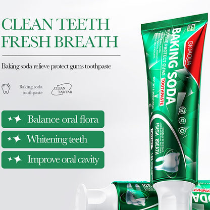 BIOAQUA 1.5X Instant Whitening Toothpaste - Balance Oral Flora & Gum Care 100g