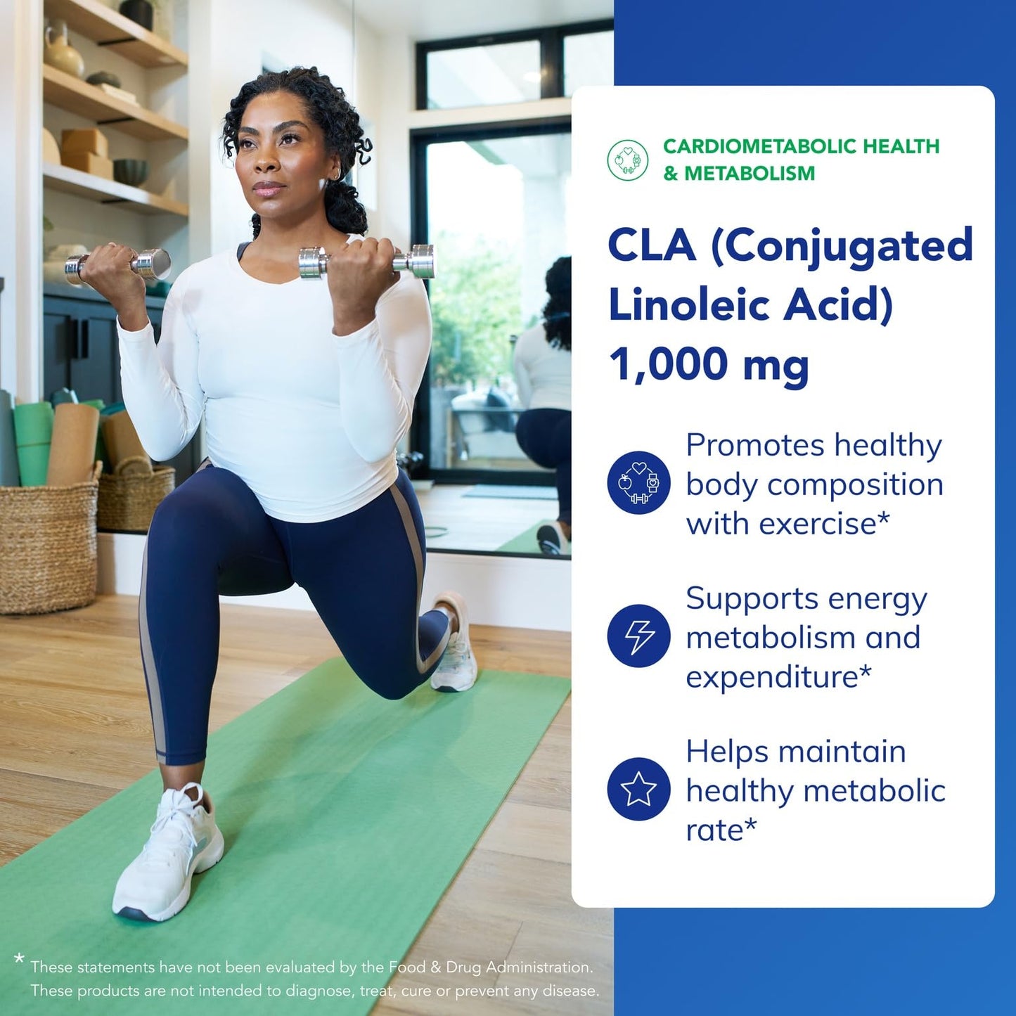 Pure Encapsulations CLA (Conjugated Linoleic Acid) 1,000 mg | Supports Healthy Body Composition with Exercise | 180 Softgel Capsules