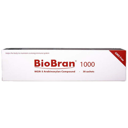 BioBran MGN-3 Immune Booster - 1000 mg, 30 Sachets, Made in Japan