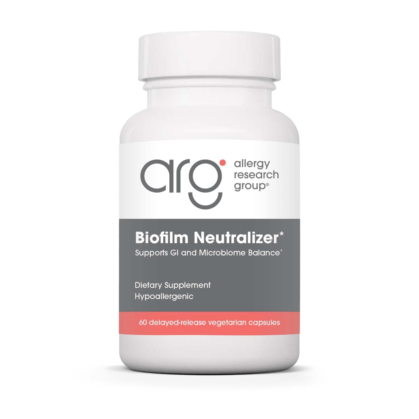 Allergy Research Group Biofilm Neutralizer – Biofilm Defense, EDTA, Serrapeptase, Vegetarian Capsules (60 Count)