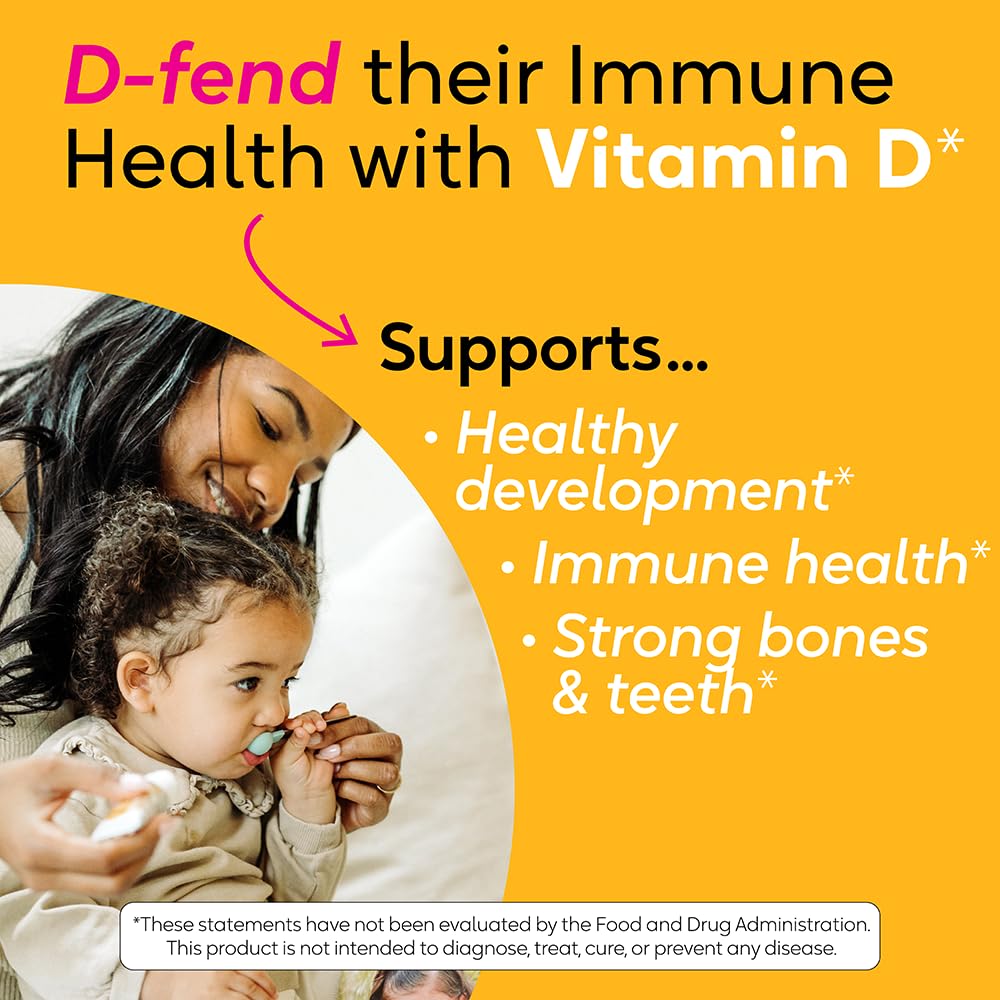 BioGaia Immune Active Baby Probiotic Drops + Vitamin D | 0-36 Months | Digestive & Immune Health