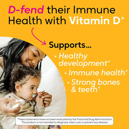 BioGaia Immune Active Baby Probiotic Drops + Vitamin D | 0-36 Months | Digestive & Immune Health