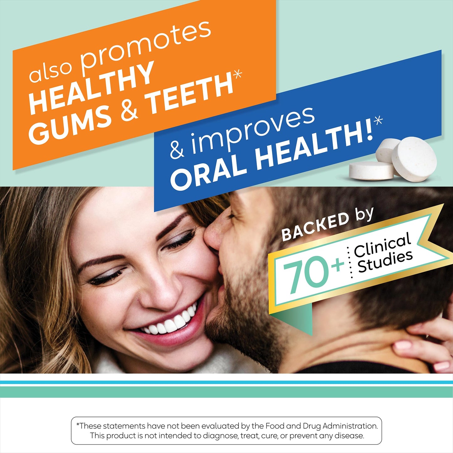 BioGaia Prodentis Fresh Breath - Oral Probiotics + Zinc | Fights Bad Breath