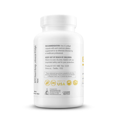 Biotics Research Biomega-1000 Omega-3 Fish Oil – EPA 529 mg / DHA 353 mg | 1000 mg per Serving, 90 Softgels