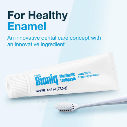 Bioniq Classic Biomimetic Toothpaste – 20% Hydroxyapatite (BioHAP) 3.44 oz | Clinically Tested
