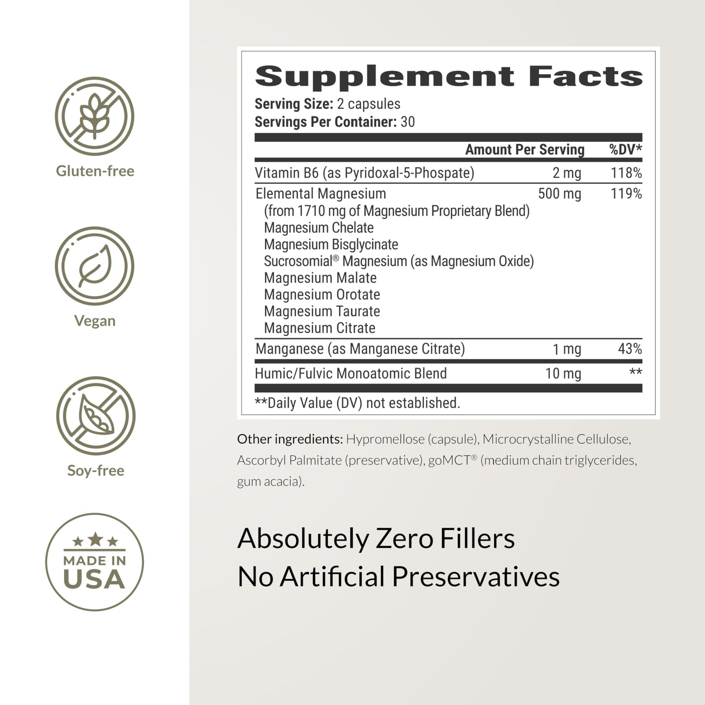 BiOptimizers Magnesium Breakthrough Complex – 7 Forms for Sleep & Cognitive Support | 60 Capsules