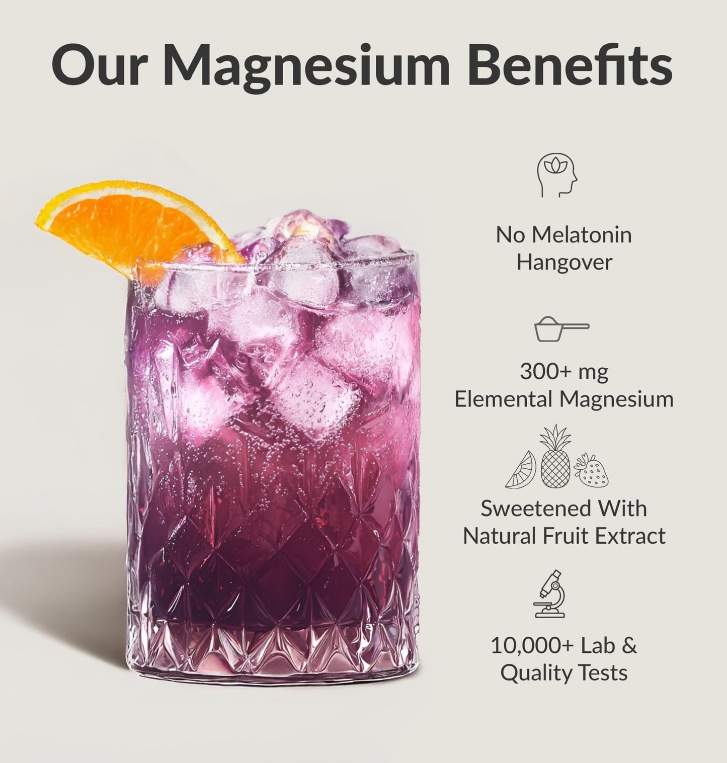 BIOptimizers Magnesium Breakthrough Drink – 8 Magnesium Forms, Electrolytes, Sleep Support & Recovery
