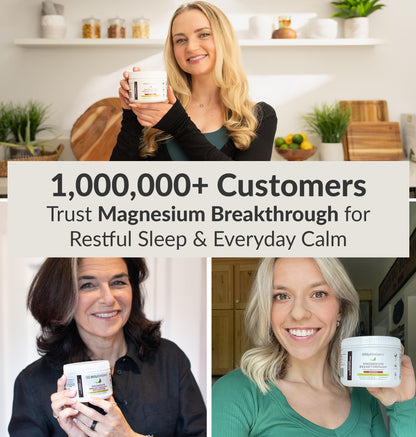 BIOptimizers Magnesium Breakthrough Drink – 8 Magnesium Forms, Electrolytes, Tart Cherry, Sleep & Recovery